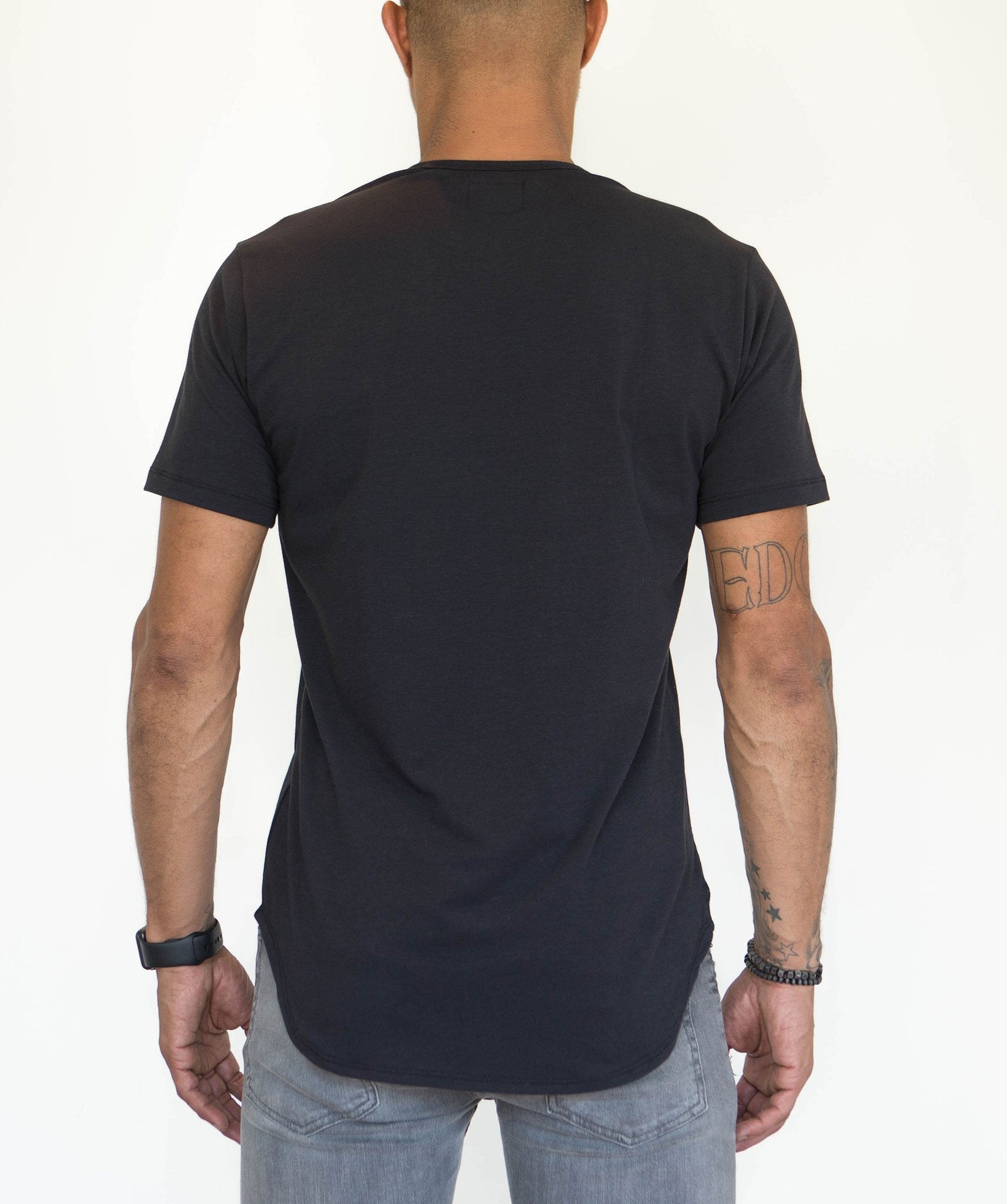 Black Crew Elongated