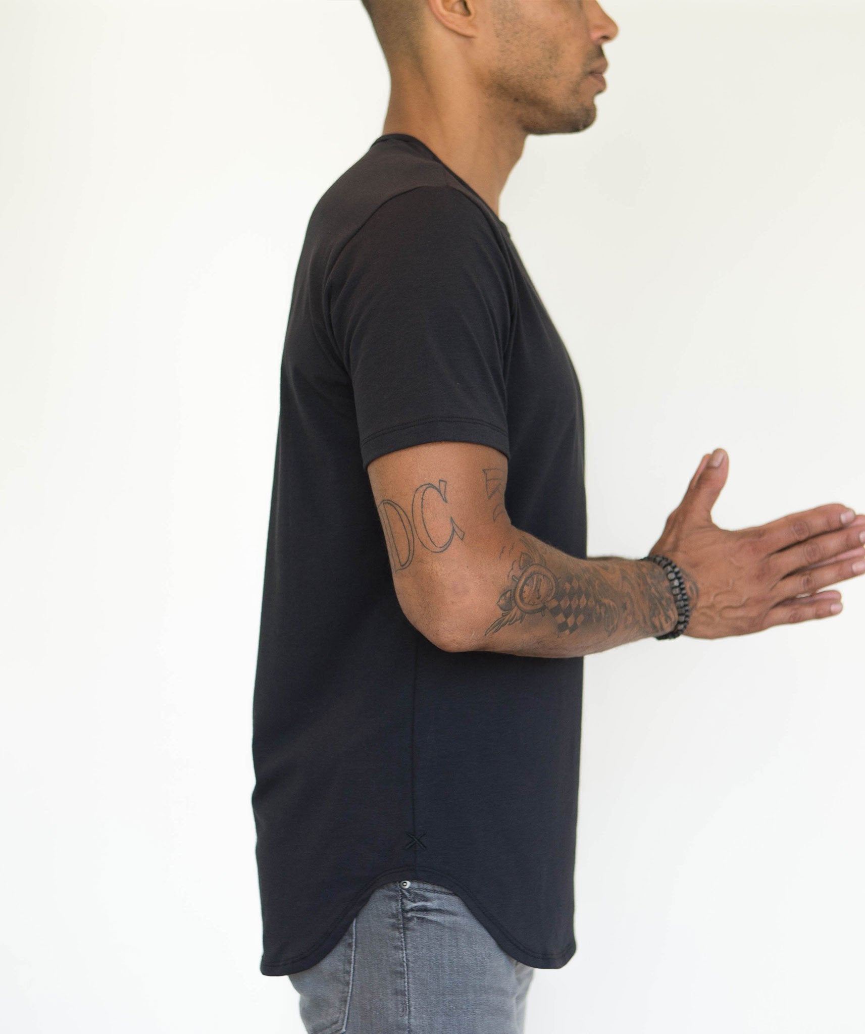 Black Crew Elongated