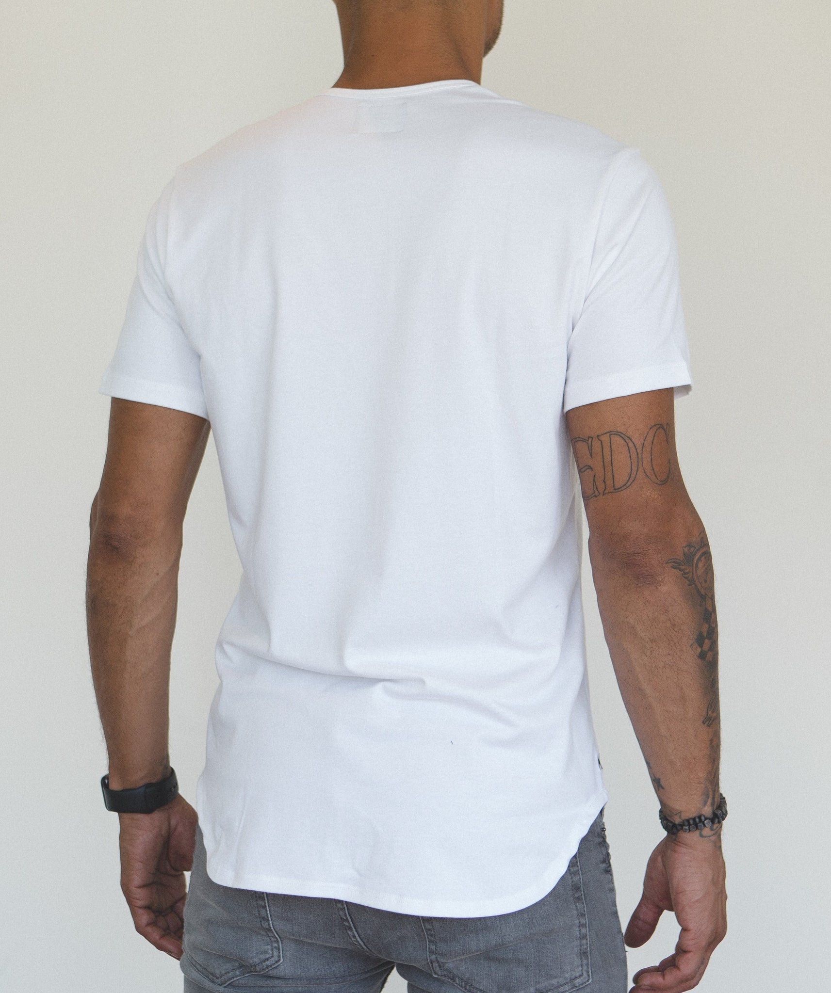 White Crew Elongated
